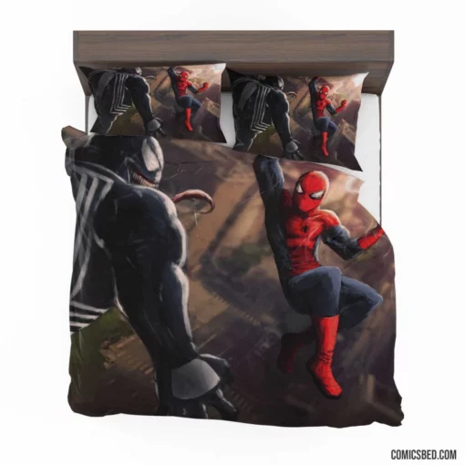 Spider-Man Venom Lethal Symbiotic Duo Comic Bedding Set 1