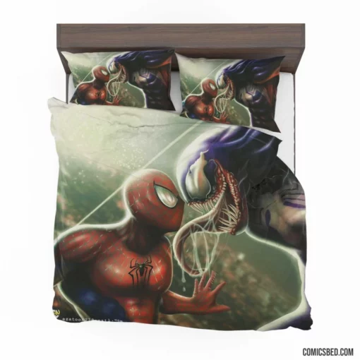 Spider-Man Venom Sinister Duo Comic Bedding Set 1