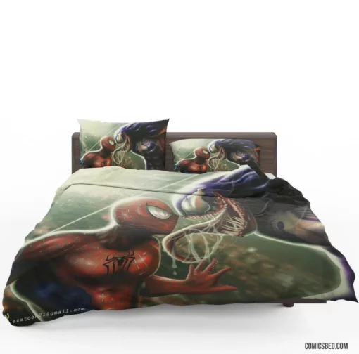 Spider-Man Venom Sinister Duo Comic Bedding Set