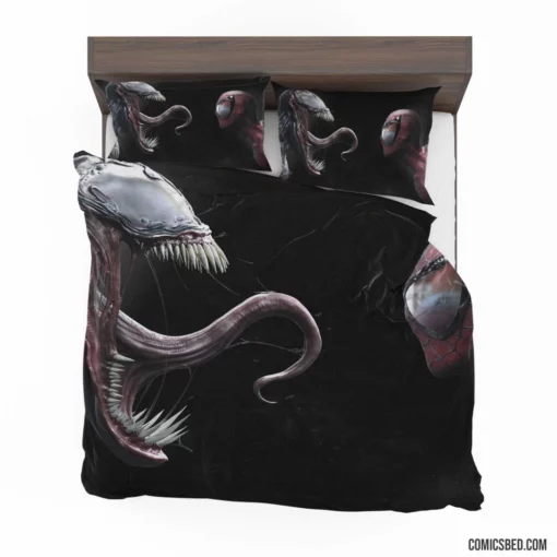 Spider-Man Venom Symbiotic Encounter Comic Bedding Set 1