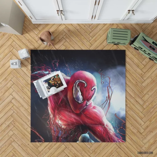 Spider-Man Venom Vendetta Comic Rug