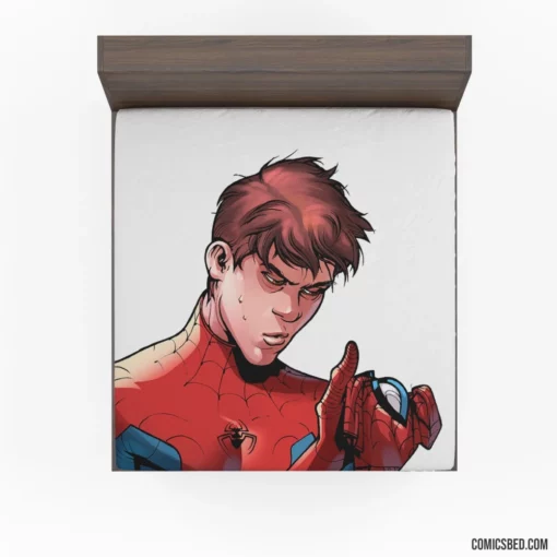 Spider-Man Wall-Crawler Adventures Comic Fitted Sheet 1