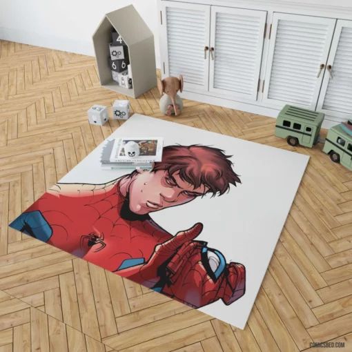 Spider-Man Wall-Crawler Adventures Comic Rug 1