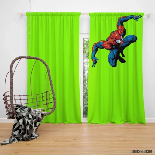 Spider-Man Wall-Crawler Epic Quest Comic Curtain