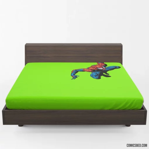 Spider-Man Wall-Crawler Epic Quest Comic Fitted Sheet