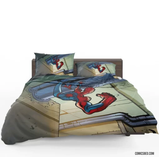 Spider-Man Web-Slinger Feats Comic Bedding Set