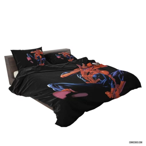 Spider-Man Web-Slinger Heroic Feats Comic Bedding Set 2