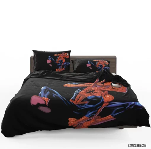 Spider-Man Web-Slinger Heroic Feats Comic Bedding Set