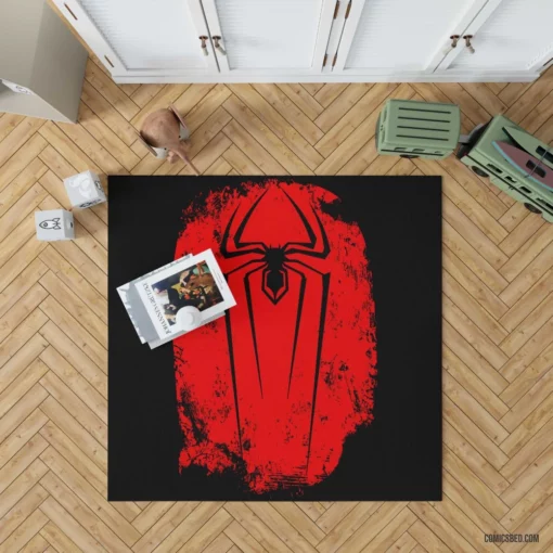 Spider-Man Web-Slinging Adventures Persist Comic Rug