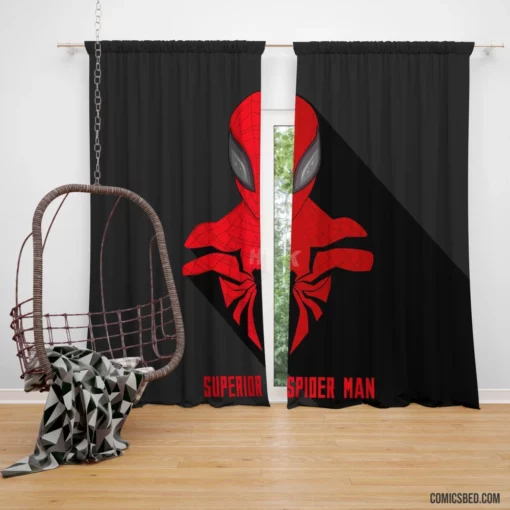 Spider-Man Web Warriors Assemble Comic Curtain