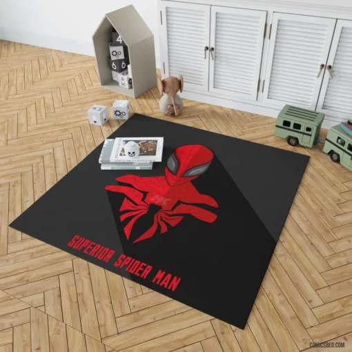 Spider-Man Web Warriors Assemble Comic Rug 1