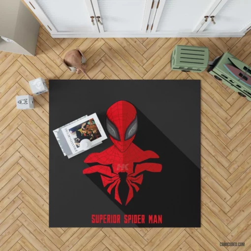 Spider-Man Web Warriors Assemble Comic Rug