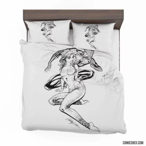 Spider-Man Web-Wielding Hero Comic Bedding Set 1