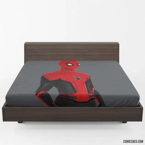 Spider-Man Webbed Crusader Comic Fitted Sheet