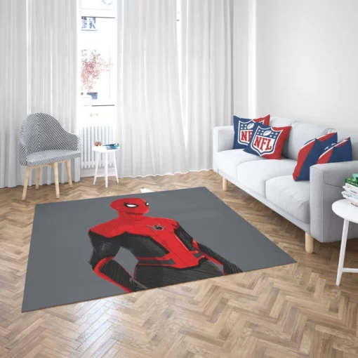 Spider-Man Webbed Crusader Comic Rug 2