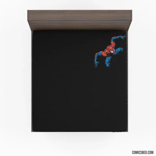 Spider-Man Webbed Hero Exploits Comic Fitted Sheet 1