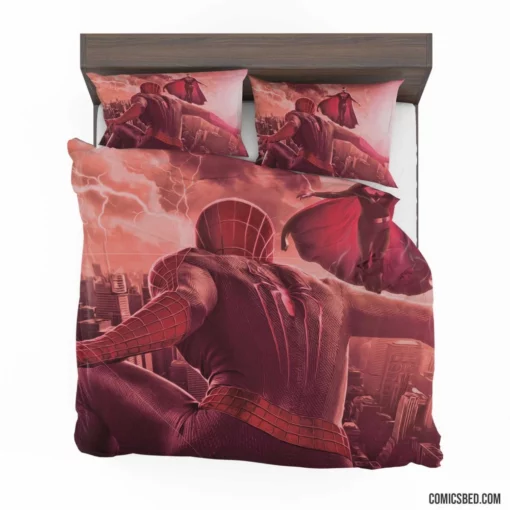 Spider-Man vs. Superman Iconic Clash Comic Bedding Set 1