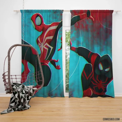 Spider-Man vs. Venom Marvel Clash Comic Curtain