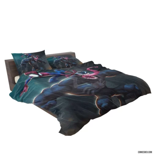 Spider-Man vs. Venom Marvel Conflict Comic Bedding Set 2