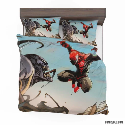 Spider-Man vs. Venom Marvel Showdown Comic Bedding Set 1