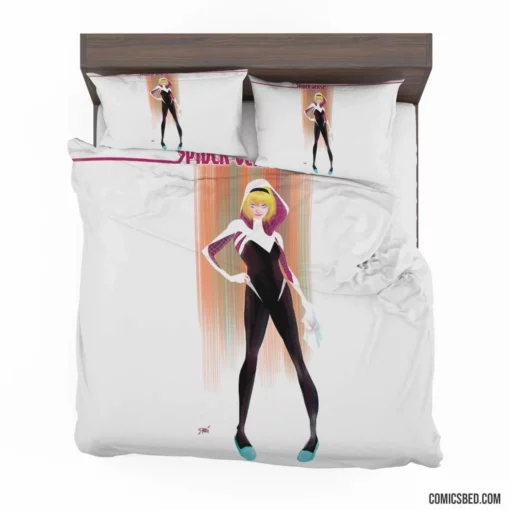 Spider-Verse Spider-Gwen Multiverse Heroes Comic Bedding Set 1