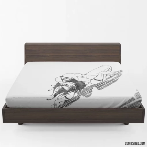 Spider-Woman Arachnid Heroine Comic Fitted Sheet