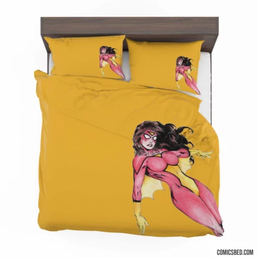 Spider-Woman Marvel Arachnid Heroine Comic Bedding Set 1