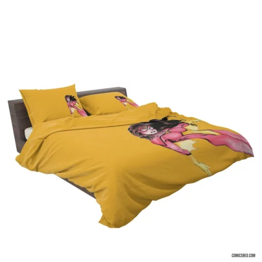 Spider-Woman Marvel Arachnid Heroine Comic Bedding Set 2