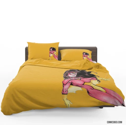 Spider-Woman Marvel Arachnid Heroine Comic Bedding Set