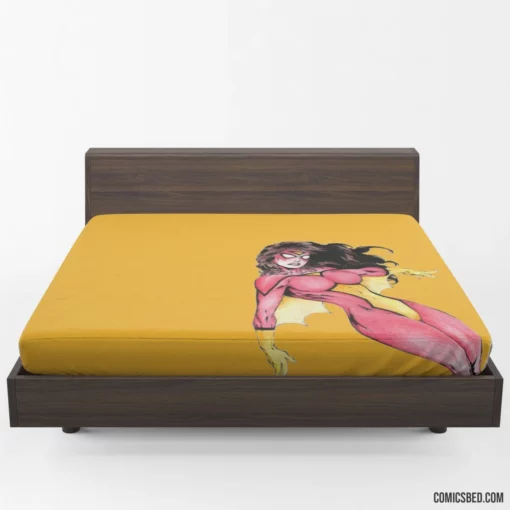 Spider-Woman Marvel Arachnid Heroine Comic Fitted Sheet