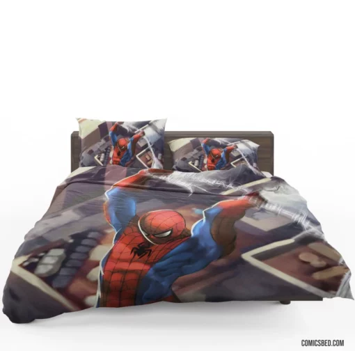 Spidey Team-Up Adventures Allies Unite Comic Bedding Set