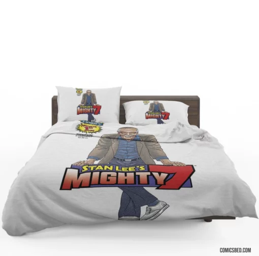 Stan Lee Mighty 7 Marvel Heroes Comic Bedding Set