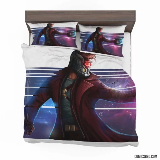 Star Lord Galactic Quest Marvel Saga Comic Bedding Set 1