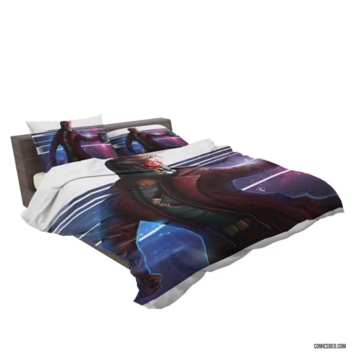 Star Lord Galactic Quest Marvel Saga Comic Bedding Set 2