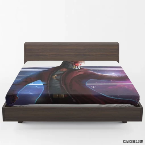 Star Lord Galactic Quest Marvel Saga Comic Fitted Sheet