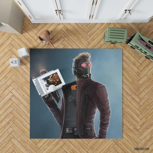 Star-Lord Guardian of the Galaxy Comic Rug