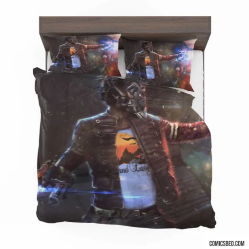 Star Lord Guardians Of The Galaxy Cosmic Outlaw Comic Bedding Set 1