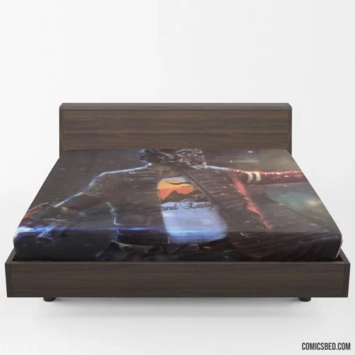 Star Lord Guardians Of The Galaxy Cosmic Outlaw Comic Fitted Sheet