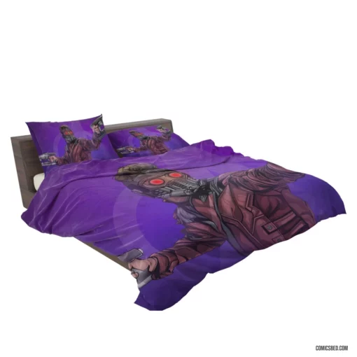 Star Lord Marvel Cosmic Adventurer Comic Bedding Set 2