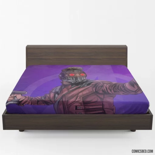 Star Lord Marvel Cosmic Adventurer Comic Fitted Sheet