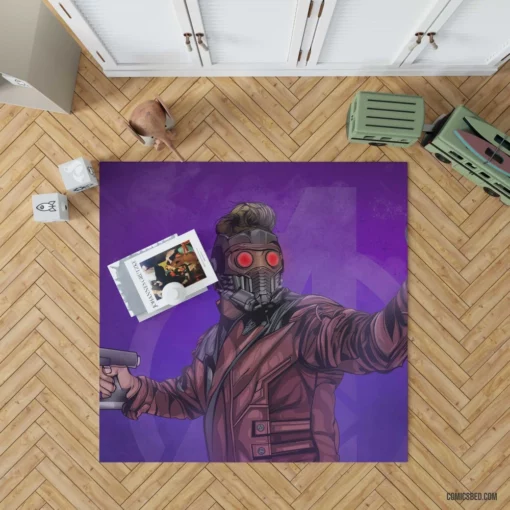 Star Lord Marvel Cosmic Adventurer Comic Rug