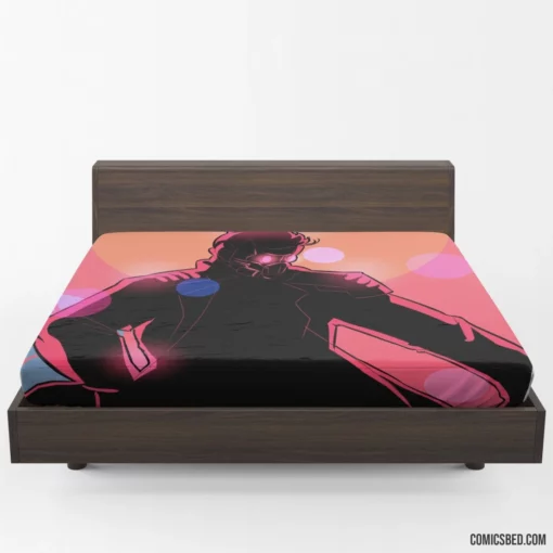 Star Lord Marvel Cosmic Guardian Comic Fitted Sheet
