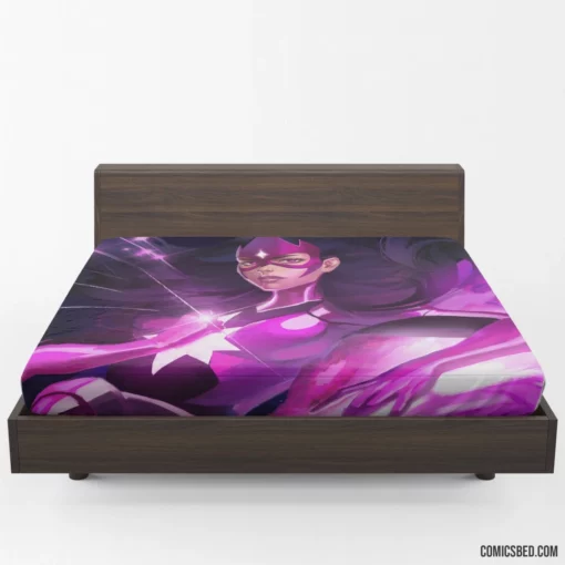 Star Sapphire Corps Crystal Power Comic Fitted Sheet