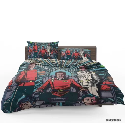 Star Trek Galactic Adventures Comic Bedding Set