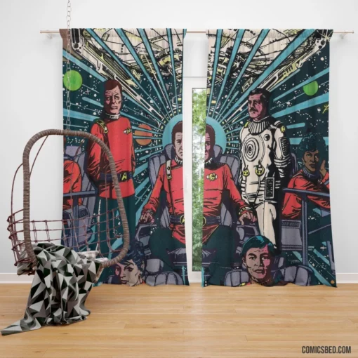 Star Trek Galactic Adventures Comic Curtain