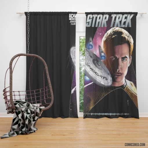 Star Trek Intergalactic Journeys Comic Curtain