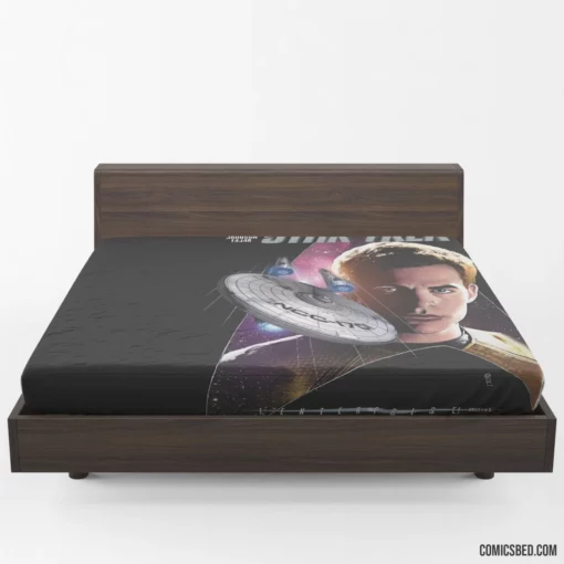 Star Trek Intergalactic Journeys Comic Fitted Sheet