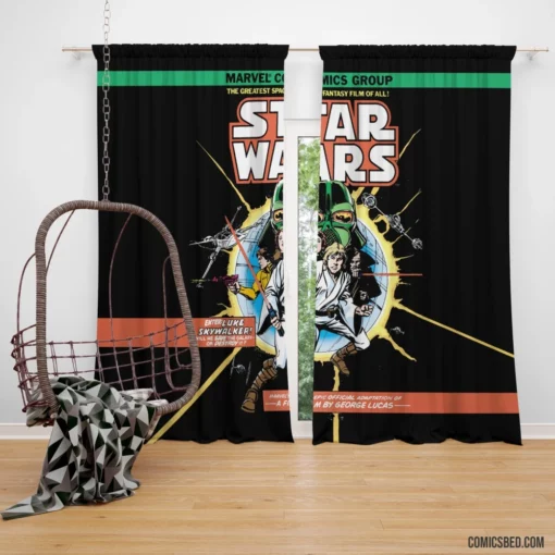 Star Wars Galactic Saga Comic Curtain