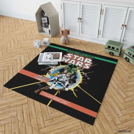 Star Wars Galactic Saga Comic Rug 1