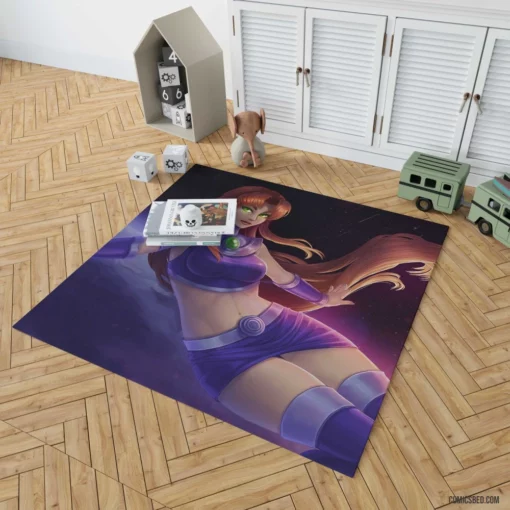 Starfire Alien Princess of Titans Comic Rug 1